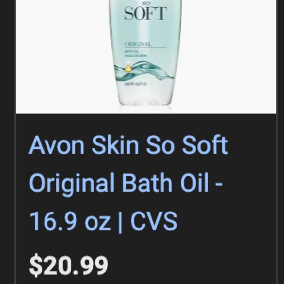 For Khall1970 - Avon Skin So Soft Bath Oil - $5 Shipping - Picture 3 of 3